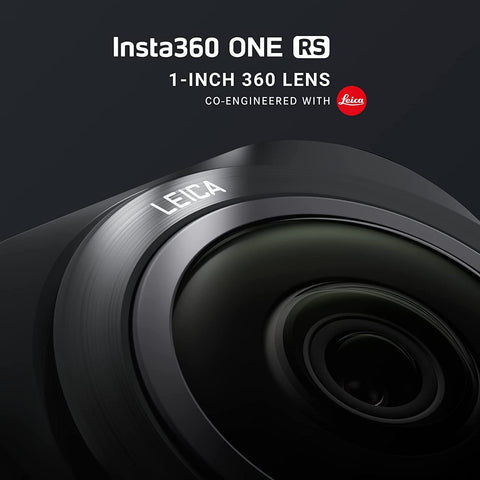 insta360 ONE RS 1-Inch 360 Edition - 6K 360 Camera with Dual 1-Inch Sensors, Co-Engineered with Leica, 21MP Photo, FlowState Stabilization, Superb Low Light - Outdoor Kit