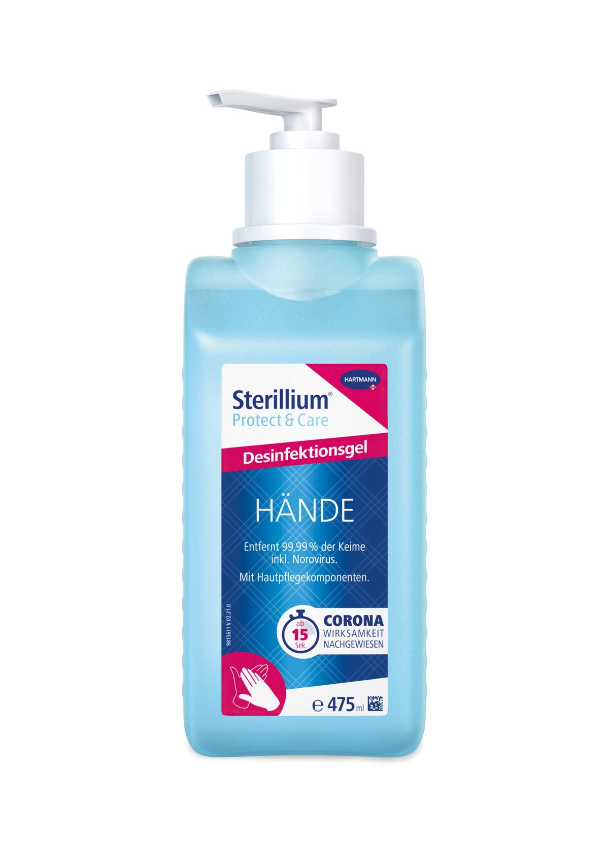 Hartmann Sterillium Protect & Care Hand Gel Disinfectant for Use Without Water / Various Sizes