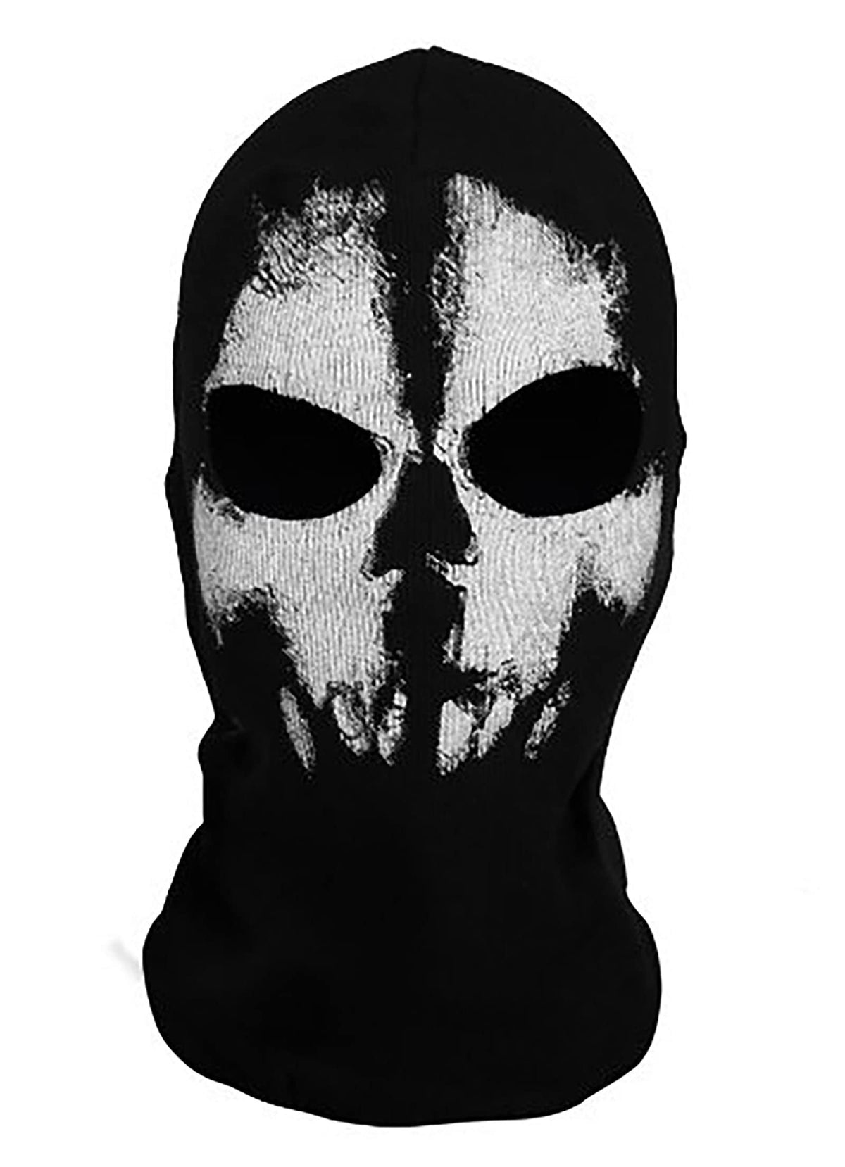 COD Ghost Mask Skull Balaclava MW2 Skeleton Costume Full Head Ski Snood Mask Knitted Windproof Warmer Headwear for Bike Skateboard Motorcycle Snowboard Outdoor Sport, Black06
