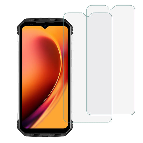 chejuza Tempered Glass for Doogee V Max [2 Pieces], 14H Hardness, High Definition Phone Screen Protector, Zero Bubble Mobile Screen Protector