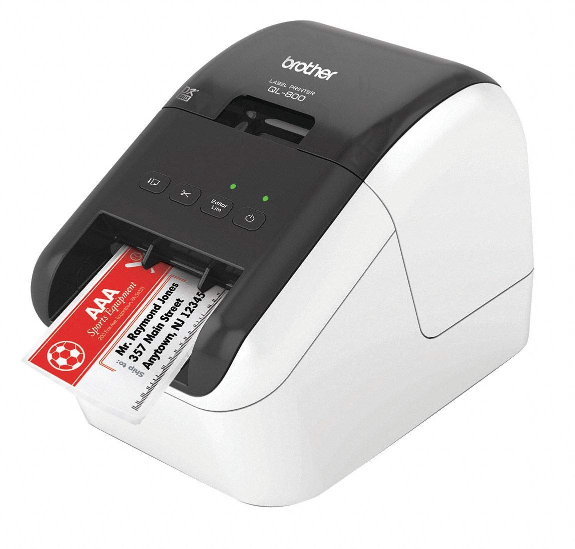 Brother Label Printer, Desktop Barcode Printer Type, 2.3 in Max. Print Width HAWA QL-800-1 Each