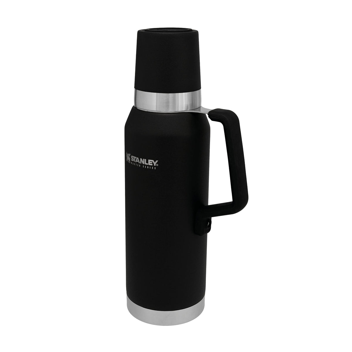Stanley Unbreakable Thermal Bottle 0.75L Foundry Black - BPA-Free Stainless Steel Thermal Flask - Keeps Cold or Hot For 27 Hours - Leakproof Lid Doubles as Cup - Dishwasher Safe