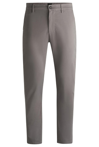 BOSS Men's Chino_Tapered Trousers_Flat, Open Grey68,