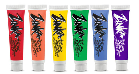 Zinka Nosecoat Sunscreen - Rainbow Pack - Red/Orange/Yellow/Green/Blue/Purple