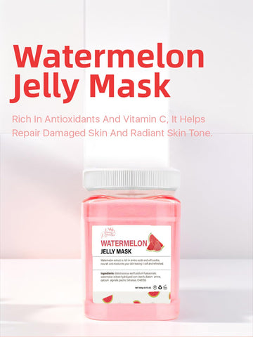 Generic Princess Pippa's Place Watermelon Jelly Mask Powder - Jelly Face Mask Peel Off- Hydrating, Moisturizing, Anti-Aging Jelly Mask for Face Glowing and Radiant Skin- 650 G/23 Oz