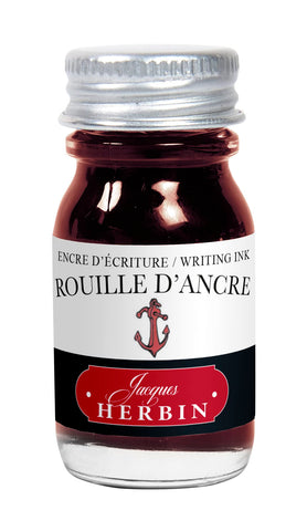 J. Herbin Fountain Pen Ink - 10 ml Bottled - Rouille d'Ancre
