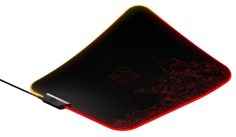 SteelSeries QcK Prism Cloth - Gaming Mouse Pad - 2 zone RGB lighting - Medium - Dota 2 Edition
