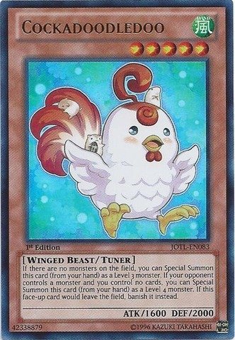 Yu-Gi-Oh! - Cockadoodledoo (JOTL-EN083) - Judgment of The Light - Unlimited Edition - Ultra Rare