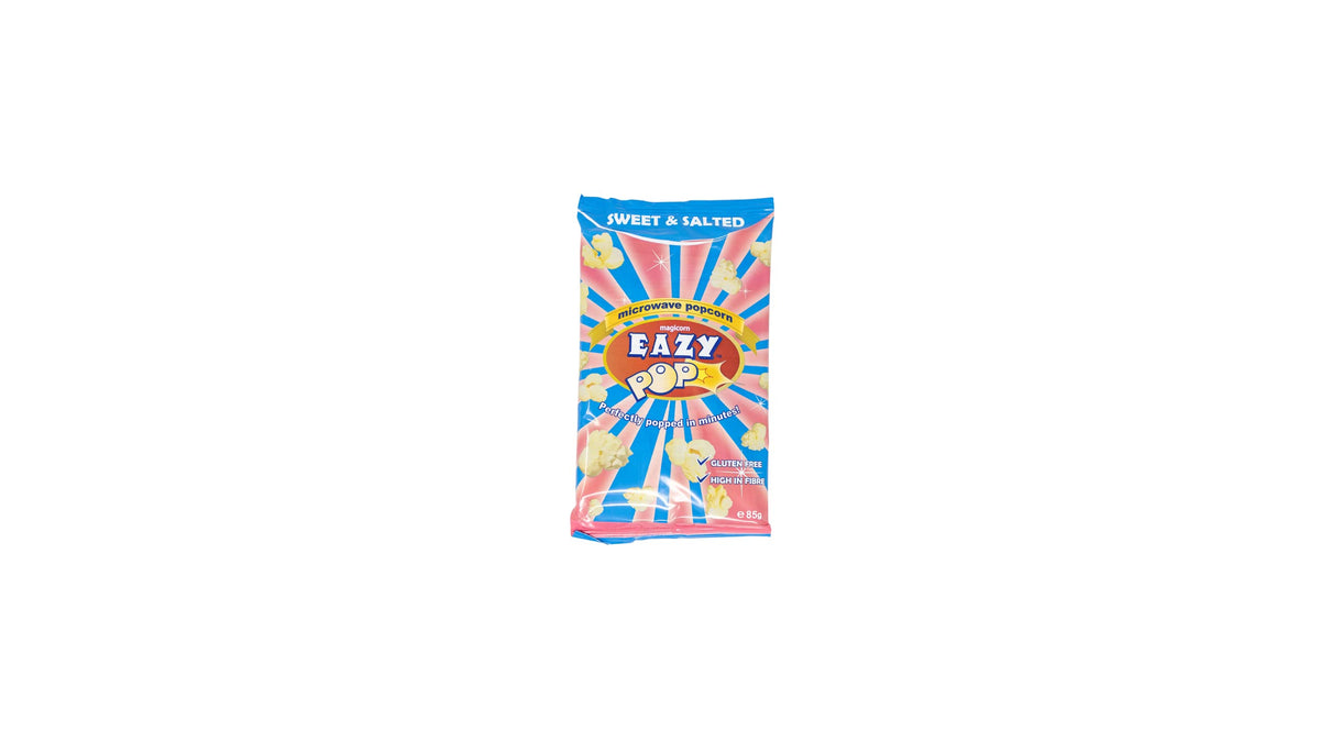 KO-LEE Eazypop Sweet and Salted Flavour Microwave Popcorn, 1.36 kg, Pack of 16