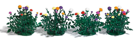 Busch 1244 Dahlias 44/HO Scale Scenery Kit