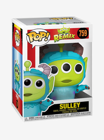 Funko Pop! Disney: Pixar Alien Remix - Sulley, Multicolor, 3.75 inches (48362)