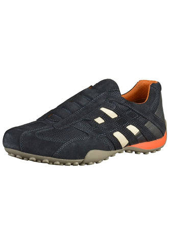 Geox Man Uomo Snake Sneakers, NAVY, UK 10.5