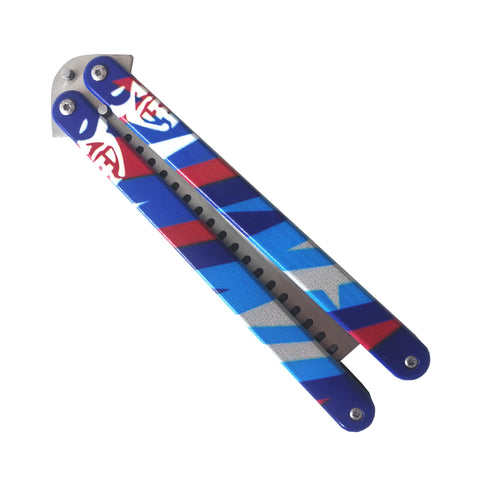 Yoru Comb Cosplay Game Costume Butterfly Training Tool Prop with Leather Sheath