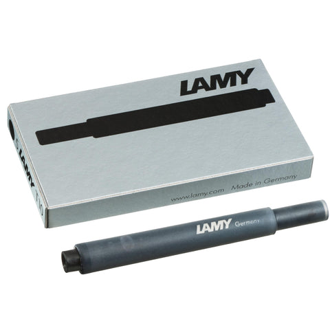 Lamy T-10 Black Ink Cartridges Pkg 5