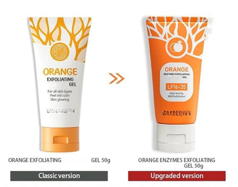 Generic Orange Facial Exfoliate Gel for Deep Moisturizing Pore Cleansing (Pack Of 1)