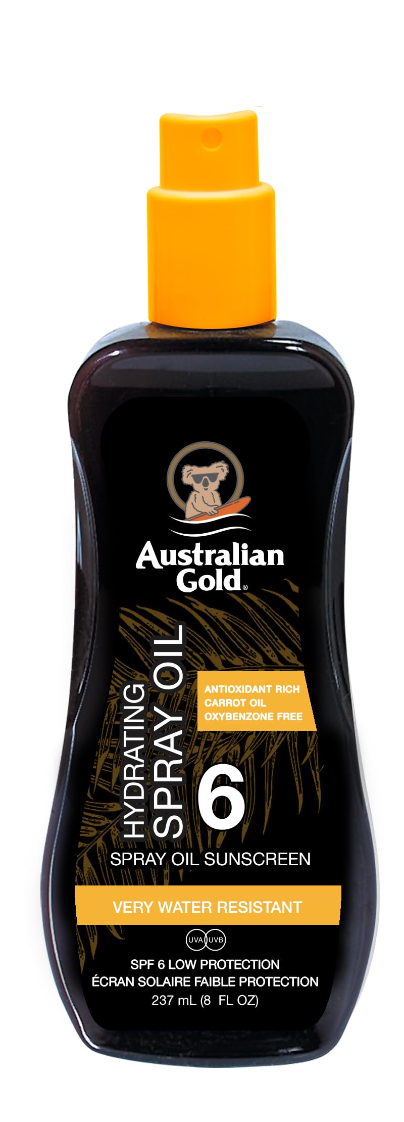 Australian Gold SPF 6 Spray Carrot Oil 237ml