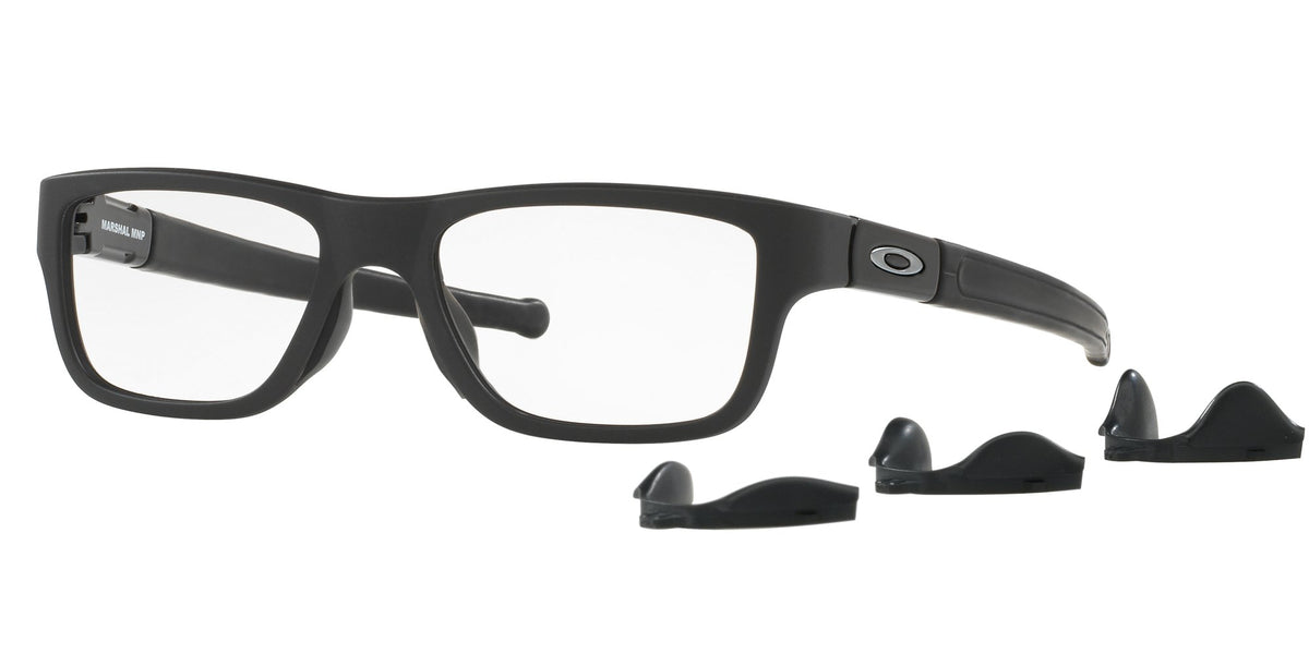 Oakley Men's 0OX8091 Optical Frames, Black (Satin Black), 55.0
