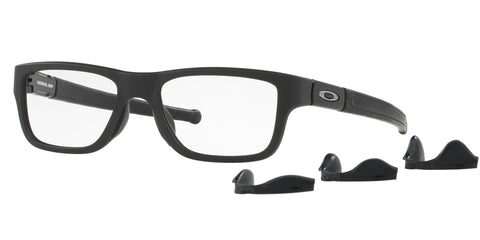 Oakley Men's 0OX8091 Optical Frames, Black (Satin Black), 55.0