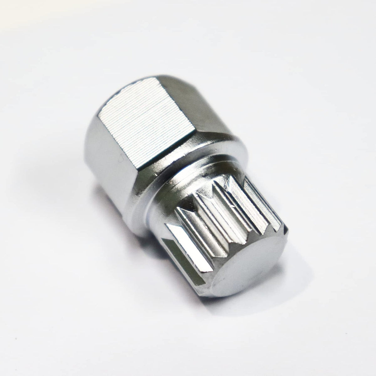 DIPMOTOR Chrome Steel ABC 0-9 Wheel Lock Key for VW?locking lug nut removal tools- Anti Theft Volkswagen Wheel Lock Key for Cars Wheel Tire Nut Screw Removal (ABC-4)