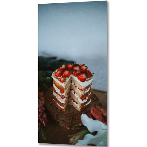 ZGmaxCL 5D Diamond Painting Kits DIY for Adults & Kids Round Full Drill Delicious Cake Gem Wall Decor 47.2 x 23.6inch