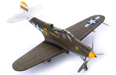 Academy 12333 1:48 USAAF P-39N/K Pacific Theatre Plamodel Plastic Hobby Model Airplane Kit Toy (Paint Not Included)