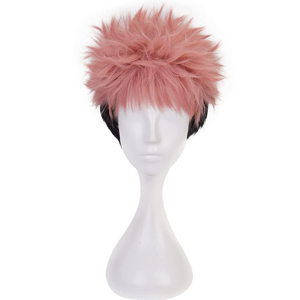 Cosplay Wig Jujutsu Kaisen Itadori Yuji Multi-colored short hair Wig for Halloween, Party, Carnival, Nightlife, Concerts, Weddings with Free Wig Cap
