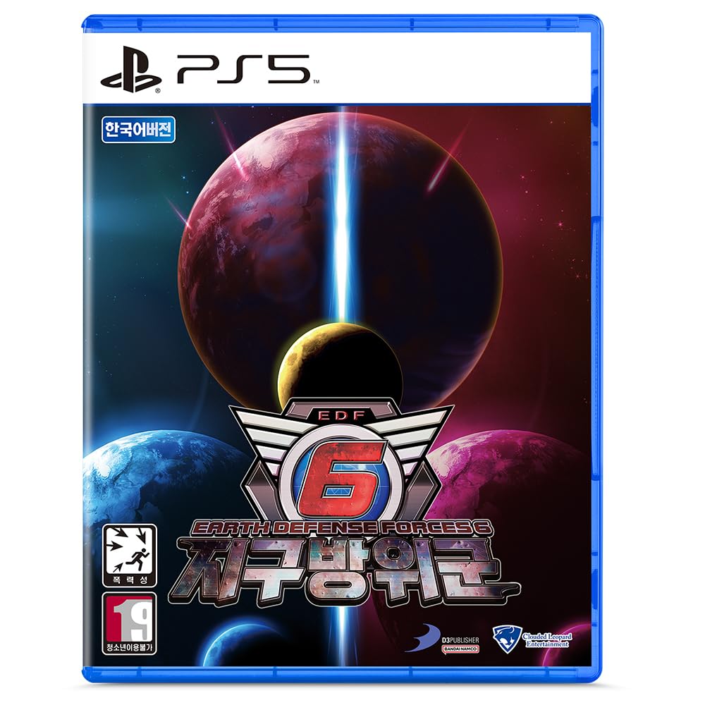 Earth Defense Force 6 Korean Edition [English Supports] for PS5