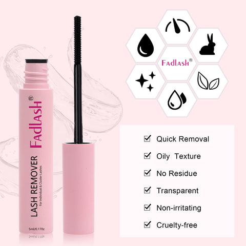 DIY Lash Extensions Kit 4 PCS Lash Bond and Seal & Cluster Lash Glue Remover Fast Removal No Residue and Eyelash Tweezers Waterproof Lash Cluster Glue for Self Application at Home