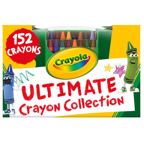 CRAYOLA 52-0030-0-000 Ultimate Collection Crayons (152-Piece)