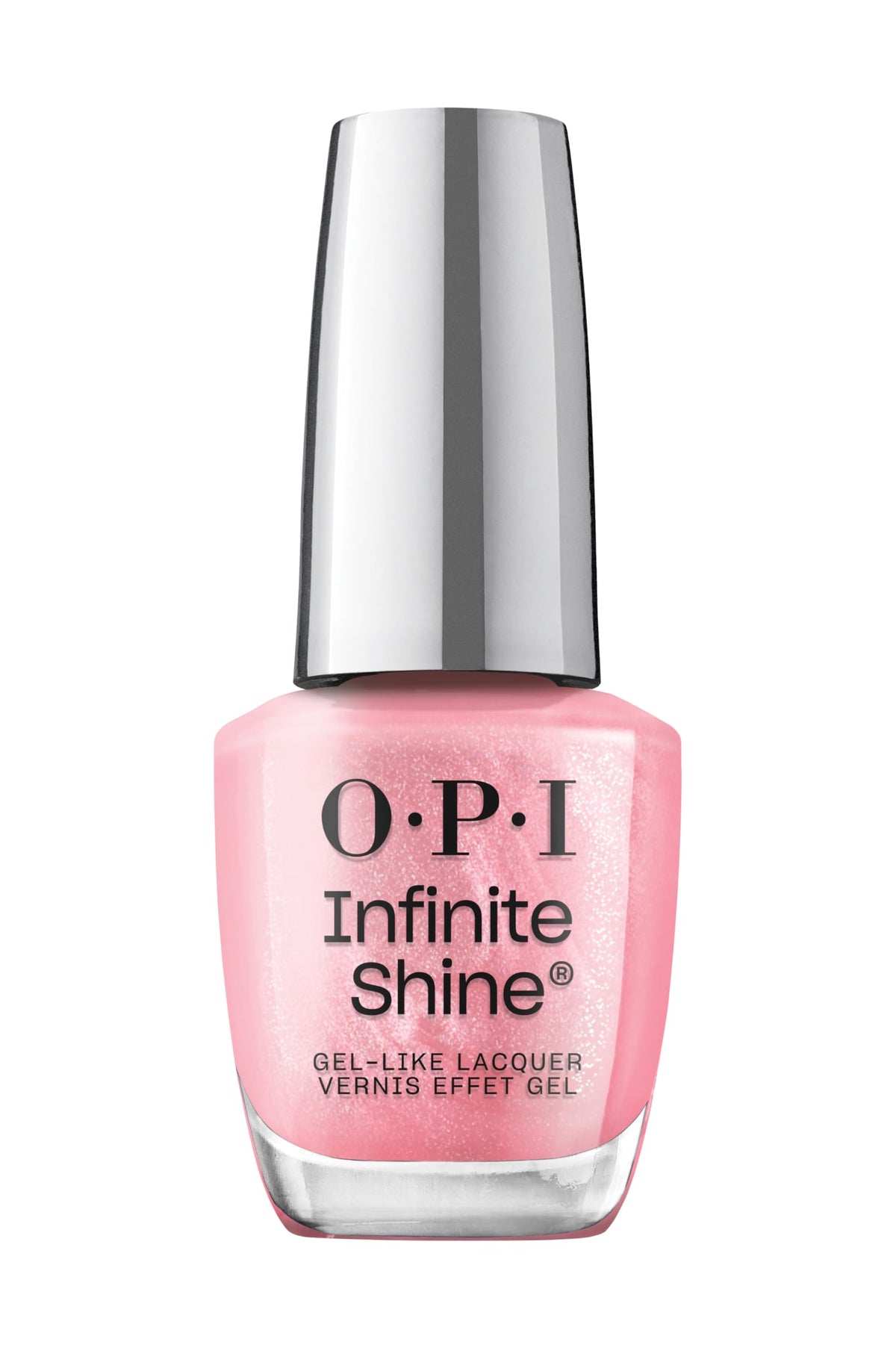 OPI Infinite Shine Princesses Rule! | Sheer Soft Pink Shimmer Long Wear Gel Like Nail Polish | Vegan, Long Lasting, Streak Free
