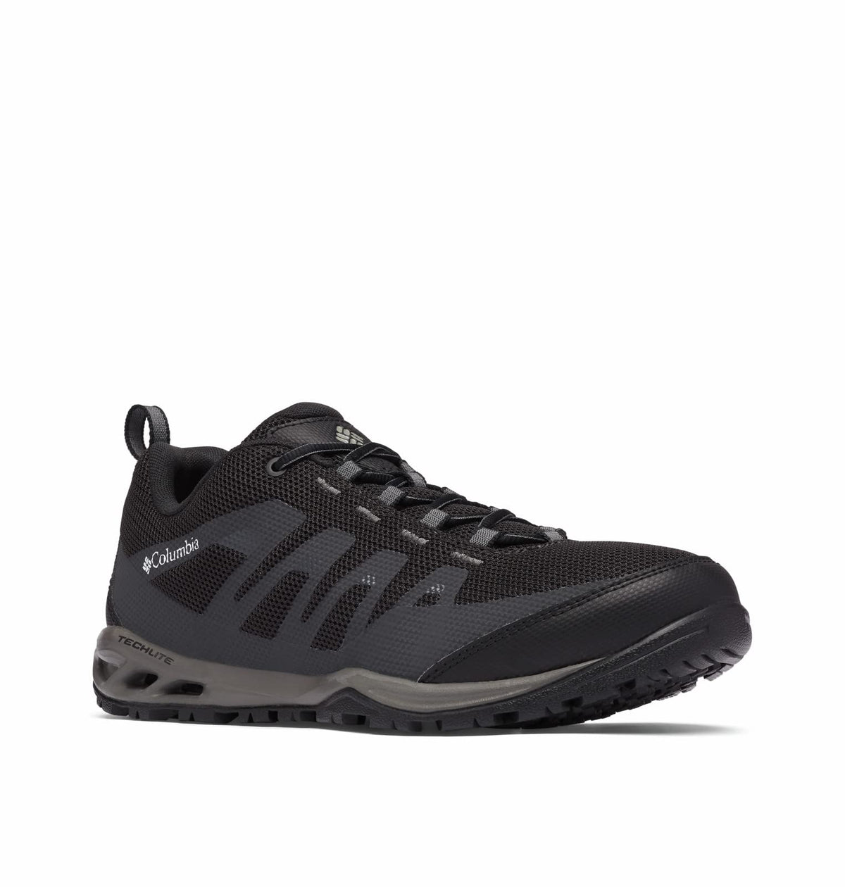Columbia Men's Vapor Vent Fashion Sneaker, Black/White, 9 D US