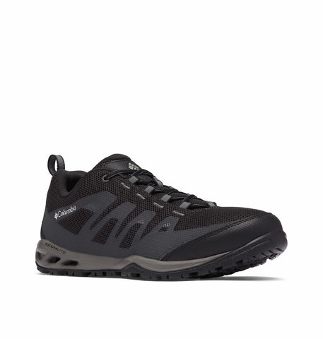 Columbia Men's Vapor Vent Fashion Sneaker, Black/White, 9 D US
