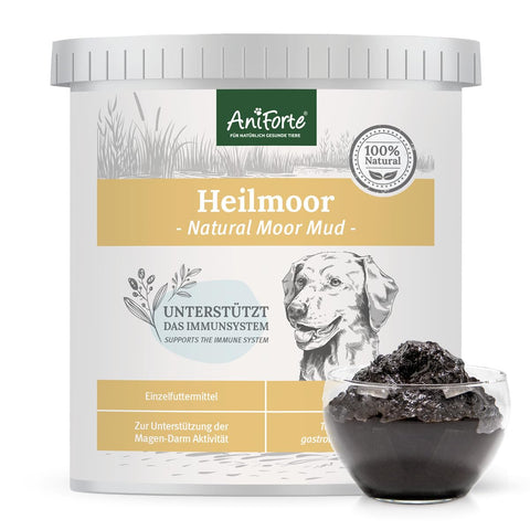 AniForte Healing Moor for dogs 1200g - Improves the condition of faeces, digestion, immune system, gastrointestinal activity, stimulates appetite - Natural healing clay with high acceptance