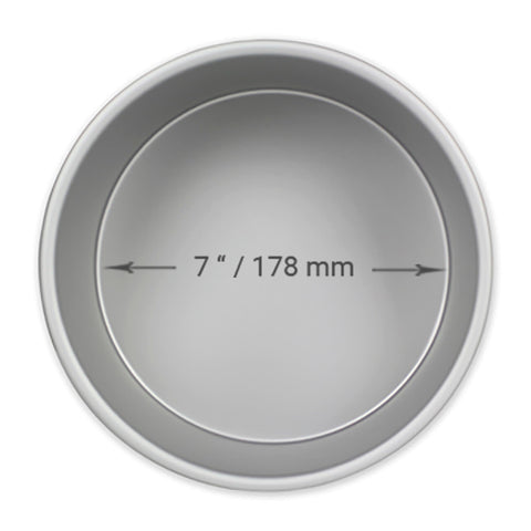 PME Professional Aluminum Baking Pan Round 7x 2in