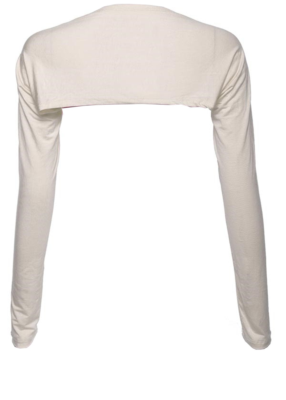 GladThink Women's Muslim Modal Islam Arm Cover Shrug Bolero BEIGE