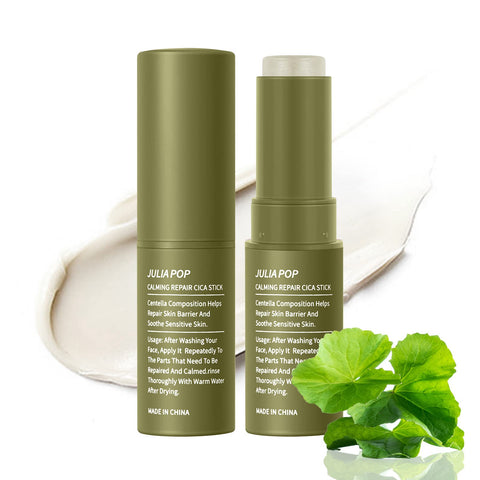 Easilydays Centella Skin Repairing Calming Cream CICA Calming Mask Stick, Repair Redness & Relieve Dry skin, Face Moisturizer Hydrating Sensitive Dry Skin, Repair Skin Barrier, Stabilize Skin Condition