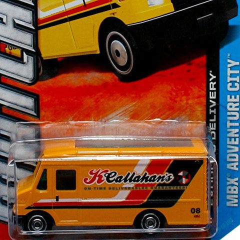 Matchbox Express DELIVERY (Yellow) MBX Adventure City 60th Anniversary 2013 Basic Die-Cast Vehicle (#28 of 120)