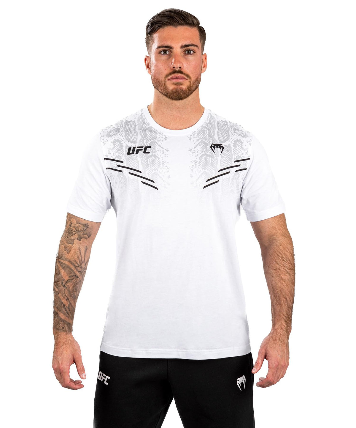Venum Men's Standard UFC Adrenaline Replica Short-Sleeve T-Shirt White
