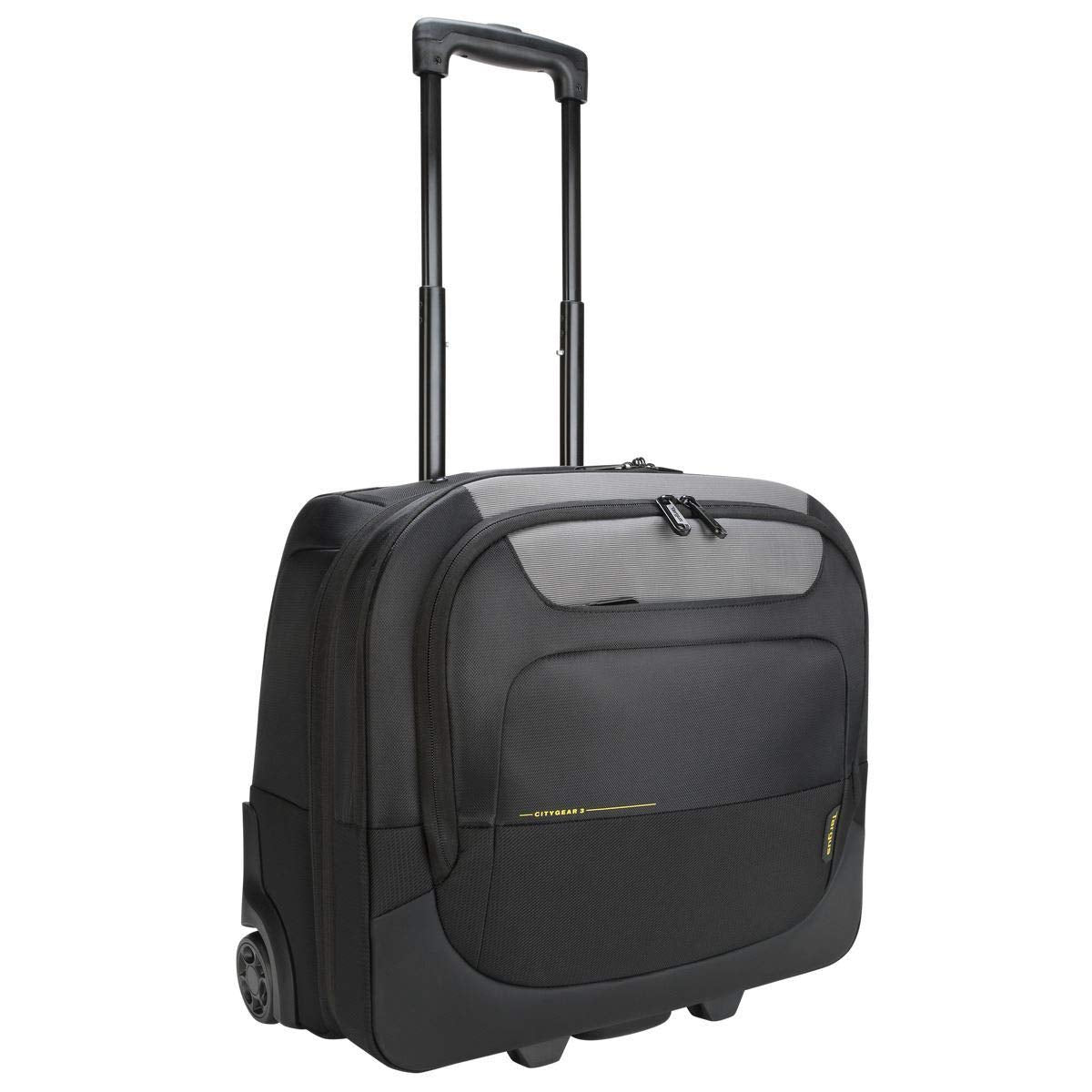 Targus CityGear Business Professional Topload Case Designed for Travel and Commute with Protective Sleeve fit up to 15-17.3-Inch Laptop, Black (TCG470GL)
