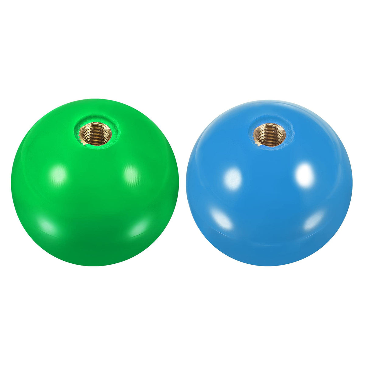 uxcell Joystick Head Rocker Ball Top Handle Arcade Game Replacement Green/Blue