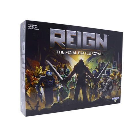 Reign - The Final Battle Royale - Who Will be Left Standing? - Family Strategy Game - Ages 8+