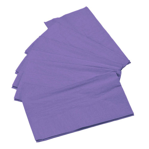 New Purple 3-Ply Guest Towels | Pack of 16 | Party Supply
