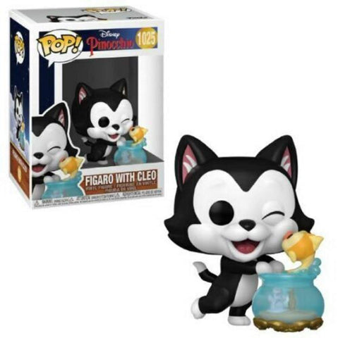 Figaro with Cleo Pop #1025 Disney Pinocchio Vinyl Figure (Bundled with EcoTek Protector to Protect Display Box)