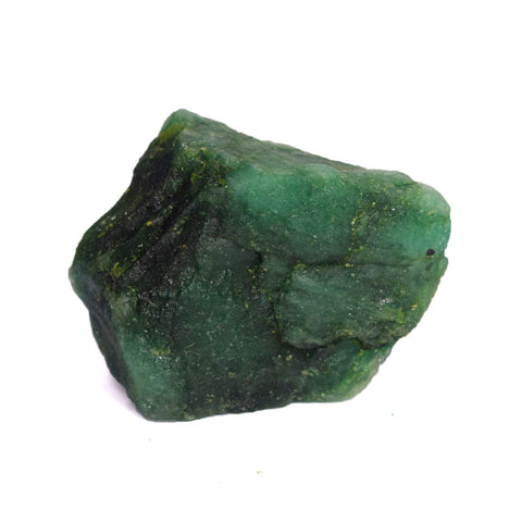 GEMHUB Untreated Raw Rough Emerald Green Gemstones for Jewelry Making 547.50 Ct. Certified Uncut Crystals and Healing Stones