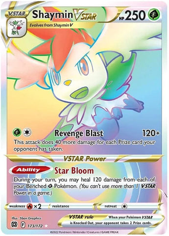 Shaymin VSTAR - 173/172 - Secret Rare - Sword & Shield: Brilliant Stars