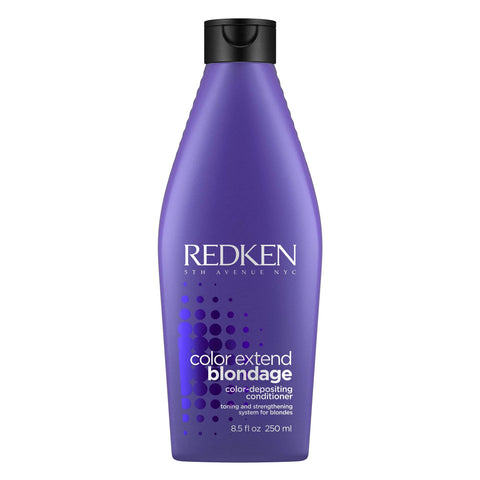 REDKEN | Color Extend Blondage | Purple Conditioner | For Blonde Hair | Ultra-Violet Pigment | Keeps Colour Protected & Bright | 250ml