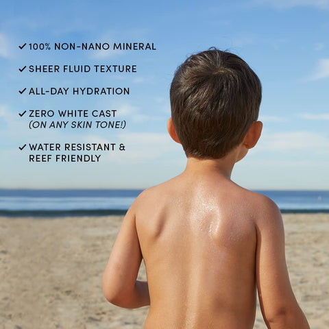 Evereden Kids Sunscreen SPF 50: Premium Mineral Sunscreen for Toddlers, Kids, and Whole Family - UVA/UVB Protection, Non-Toxic, Water-Resistant - Suitable for face and body