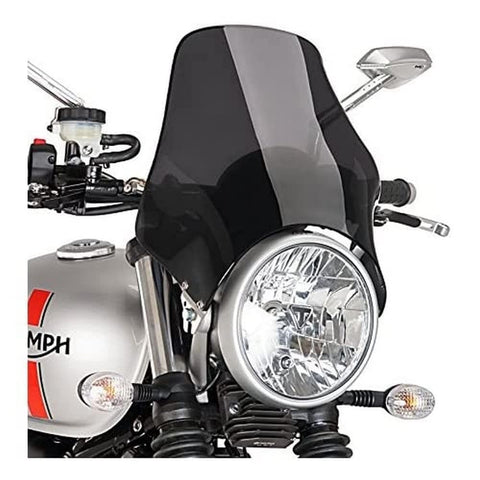 Puig Cockpit Verkleidung Naked Yamaha YBR 125/Custom 08 13/Honda CG 125 98-01 Dark