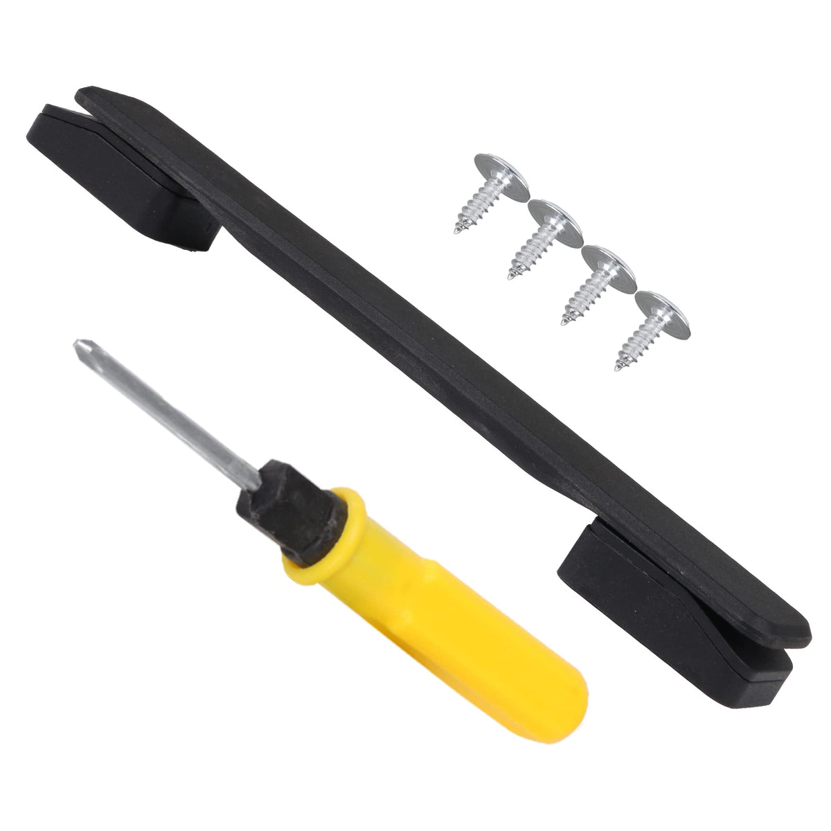 BQLZR Suitcase Handle Replacement Part with Screw 7.8Inch Black B115 Luggage Holder