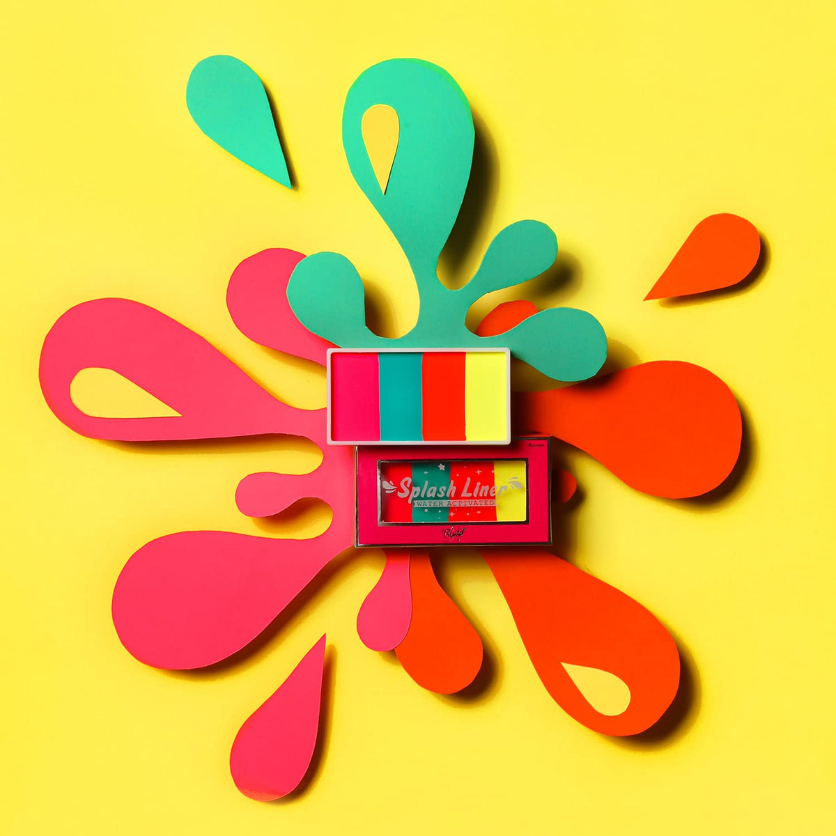 RUDE Splash Liner Water Activated Split Cake Face Body Paint (Rayon)